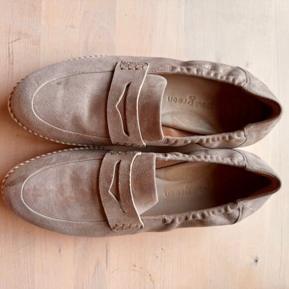 Paul Green Sally Penny Loafer in Cachemire Suede Metallic Size US 8 / AT5.5 - Picture 12 of 14